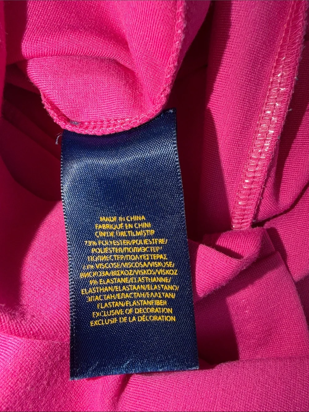Ralph Lauren vibrant bright